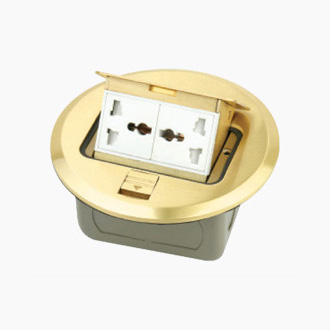 HGD-2Y<BR>2 gang 3 pin Multi-function socket