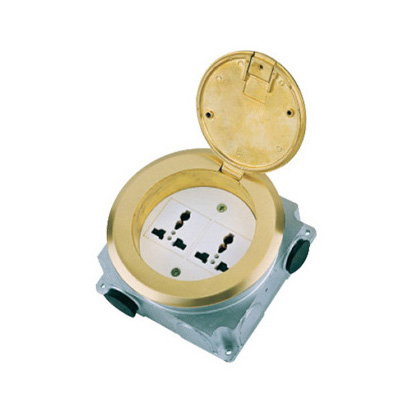 HGD-130YK<BR>2 gang 3 pin multi-function socket