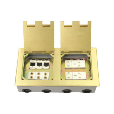 HGD-2702K<BR>三位朗訊電腦插口三位音響插座<BR>二位二極插座二位三極插座