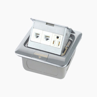 HGD-1FHz(亮光)<BR>一位電話一位電腦<BR>一位電腦電源插座
